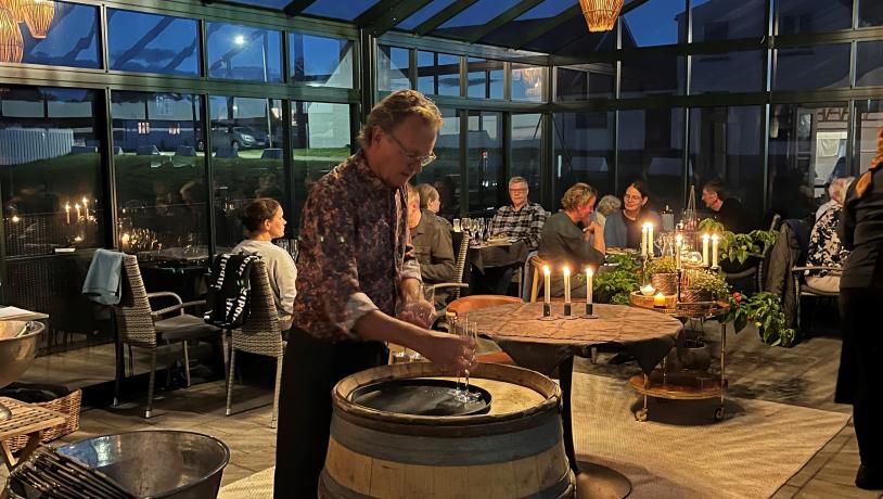 Havnebakken lys i mørket 2025 Læsø